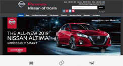 Desktop Screenshot of pearsonnissanofocala.com